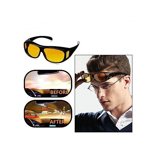 نظارات قيادة HD Vision Wrap Around للقيادة كما يُظهر على التلفزيون 🕶️🚗