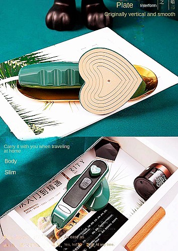 باخرة حديد صغيرة🪡🧵🔌 محمولة للملابس