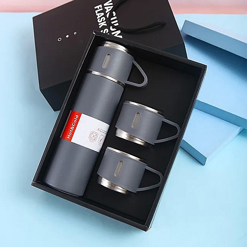 💼🔋 طقم فلاش فاكيوم - 3 كوب - 500 مللى 💧🥤