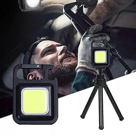 مصباح جيب صغير بتقنية COB 💡🔦