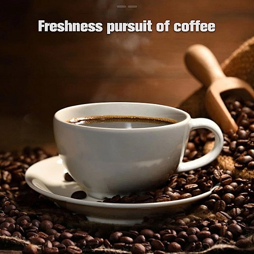 SOKANY - طاحونة قهوة كهربائية، من الفولاذ المقاوم للصدأ ☕⚡