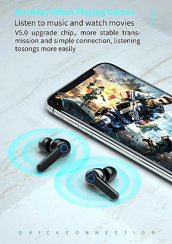 سماعات لاسلكية بلوتوث M19 الجديدة بإصدار 5.1 وتقنية تقليل الضوضاء 🎧🔇