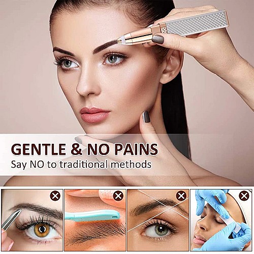 مزيل الشعر🪒✂️ وتشذيب الحواجب