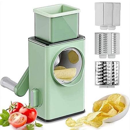 مجموعة قطاعة الخضروات اليدوية 3 في 1، متعددة الوظائف🥒🔪