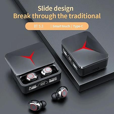 سماعات لاسلكية TWS M88 بغطاء منزلق، مخصصة للألعاب 🎮🎧