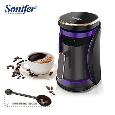 ماكينة صنع القهوة التركية الأوتوماتيكية 220V Sonifer ☕🇹🇷
