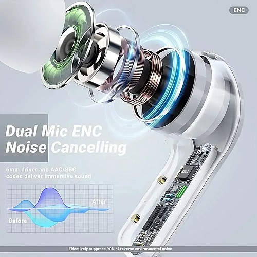 سماعة لاسلكية بلوتوث شفافة Air31 Sound Listen 🎧🔊
