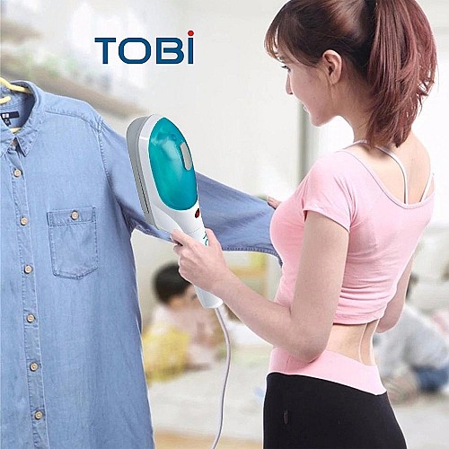 مكواة بخار - مكواة سفر سريعة التسخين - TOBI - 1500 واط 🔥👕