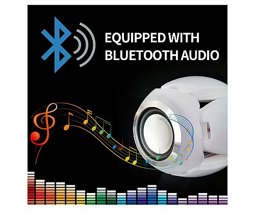 مصباح LED موسيقي متوافق مع الإيقاعات يتغير لونه، قابل للطي 🎶💡🌈