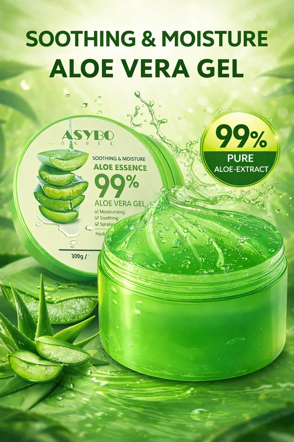 جل الصبار المهدئ الطبيعي