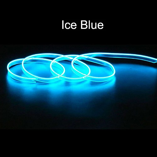 شريط إضاءة LED بطول 5 أمتار للسيارة | مرن، نيون، للديكور الحفلات - 🚗✨
