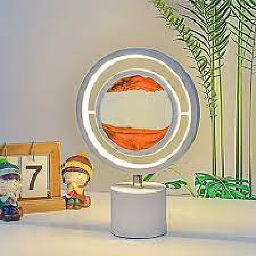 LED ضوء ليلي💡🏞️🌀 مبتكر تقنية بالرمال المتحركة
