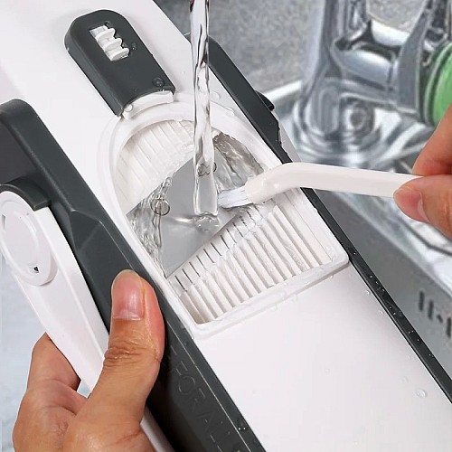 قطاعة خضروات متعددة الوظائف 🥗🔪 توفر لك أمانًا في تحضير سلطات المطبخ!