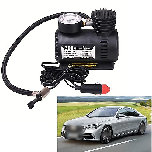 مضخة ضغط الهواء 300psi 🚗🔧 - مضخة لإطارات السيارة