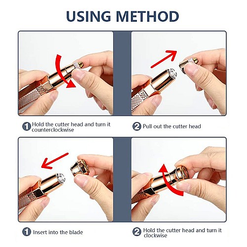 مزيل الشعر🪒✂️ وتشذيب الحواجب