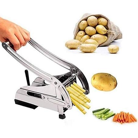 قطاعة البطاطس من الفولاذ المقاوم للصدأ 🍟⚙️