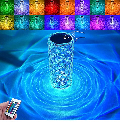 مصباح 💎💡طاولة كريستال