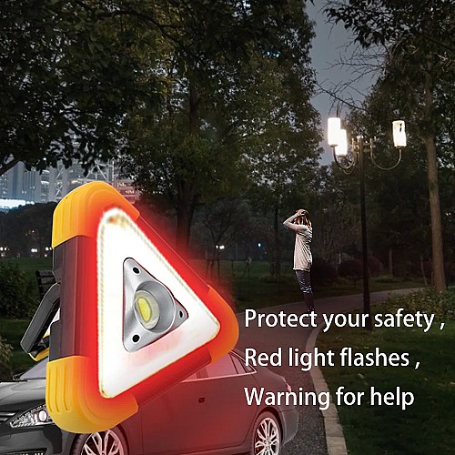 مصباح عمل LED للسيارة 🚗💡 | إنذار طوارئ وانهيار