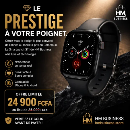 Apple Watch Series 11 – Montre Connectée Premium 46mm