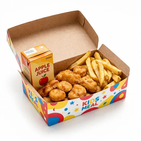Kids Popcorn Chicken Meal كيدز بوب كورن دجاج