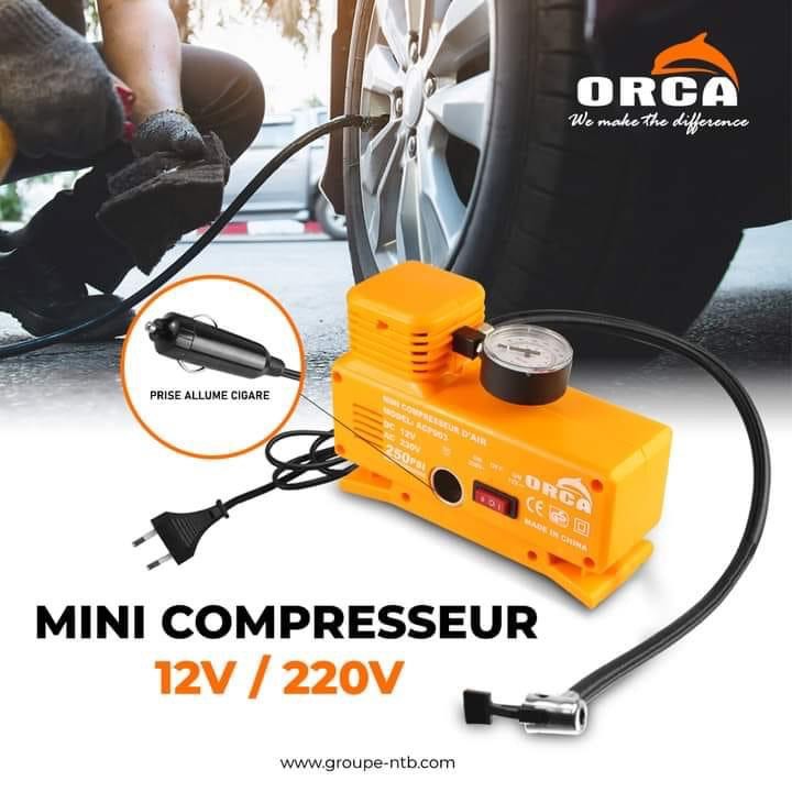 Convertisseur 12v / 220 pour mini-compresseur SEAGOW