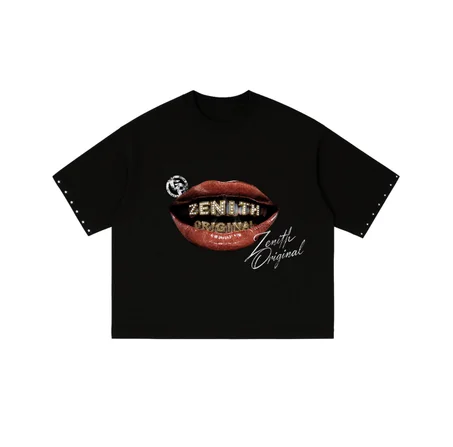 ZENITH ORIGINAL – Lips Graphic Oversized T-Shirt
