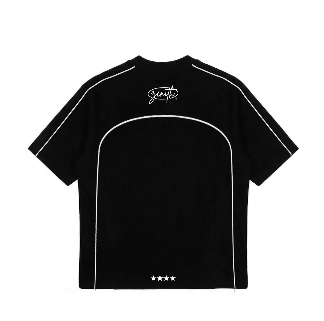 Ensemble Zenith – Black/Pink “Flames” (Hoodie + Jogger)