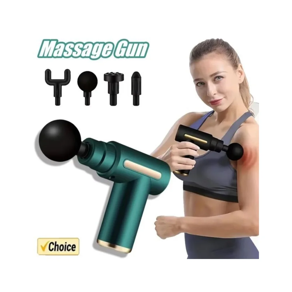 Pistolet de massage électrique 4 en 1