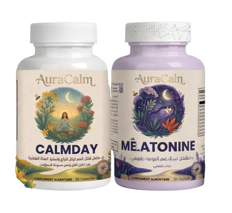 AuraCalm 24H Kit — نم بهدوء، استيقظ بطاقة 🌙✨