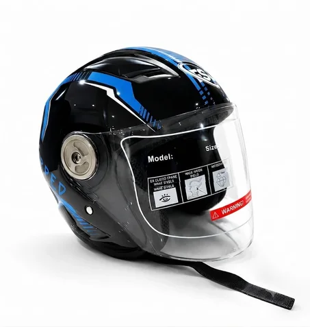 🔥casque moto FSJ brillant