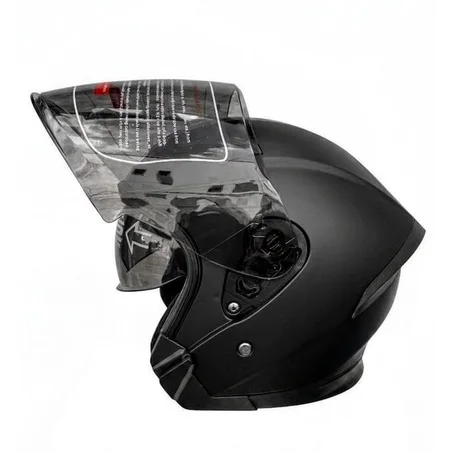 🔥🏍 casque moto racing noir mat