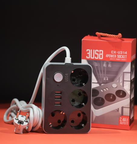 Rallonge 3USB 4Power