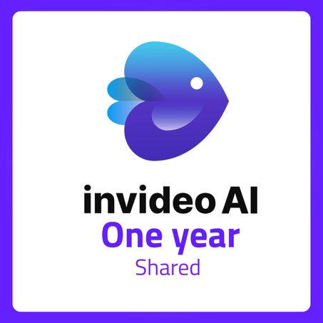 Buy a 1-year InVideo AI Max account - a premium experience for creating professional videos