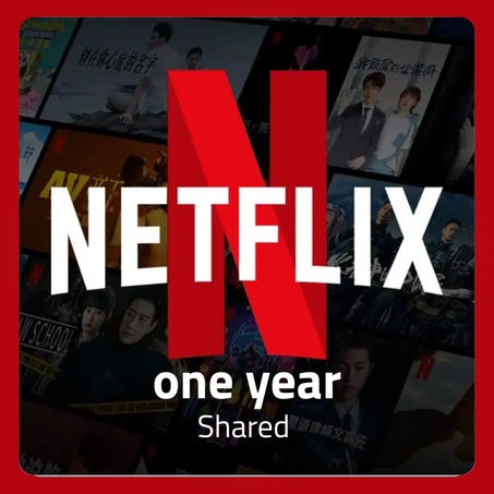 NETFLIX 4K UHD Premium Shared Account (5 People) for 12 Months – by Hisabk