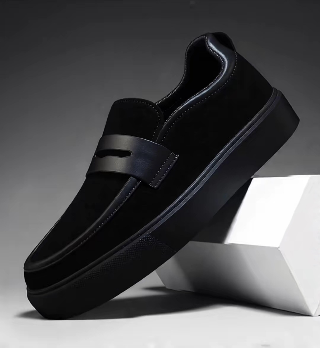 Mocassin Confortables En Daim