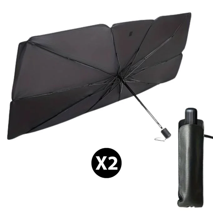 حاجب شمس للسيارة بشكل مظلة – حماية مثالية من الحرارة