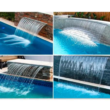 Cascade murale inox