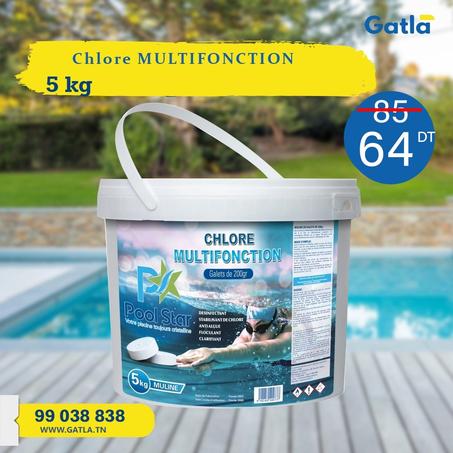 chlore multifonction 5kg