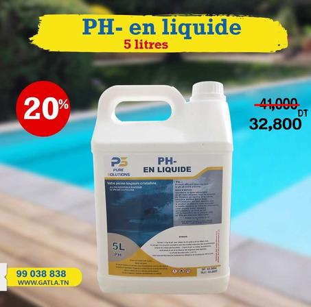 PH- 5 litres pure solution