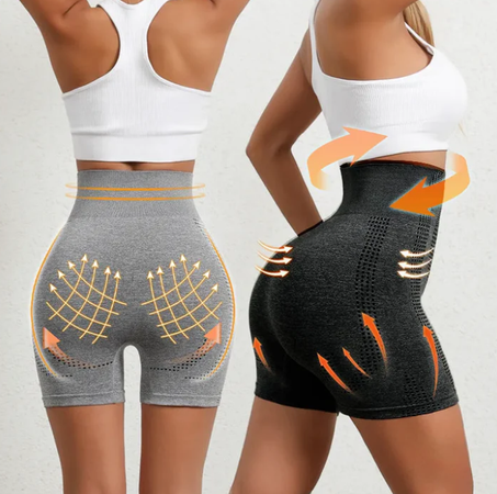 Short Sculptant à Technologie Ionique l Tissus Confortables et Respirants en Tourmaline