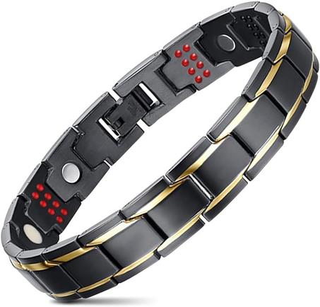 Bracelet Magnétique Élégant pour Homme l Léger, Étanche et Polyvalent