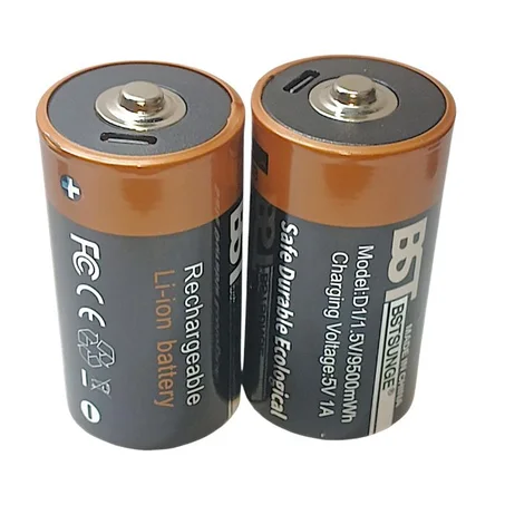 بطارية قابلة للشحن  9500 mWh  تدوم حتى 8 أشهر