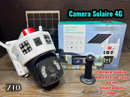 كاميرا الحارس الذكي: مراقبة  بالطاقة الشمسية