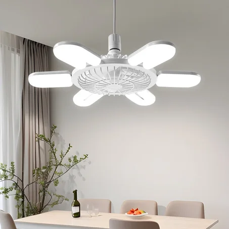 Ventilateur LED Intelligent 6 Feuilles avec Télécommande