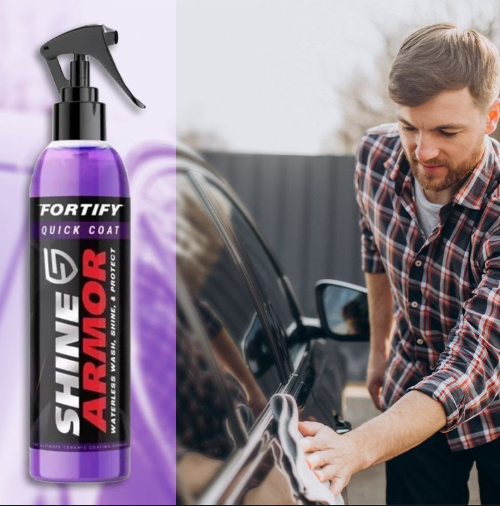Car polish & protection spray