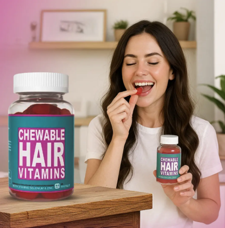 Chewable hair vitamins (60 pastilles