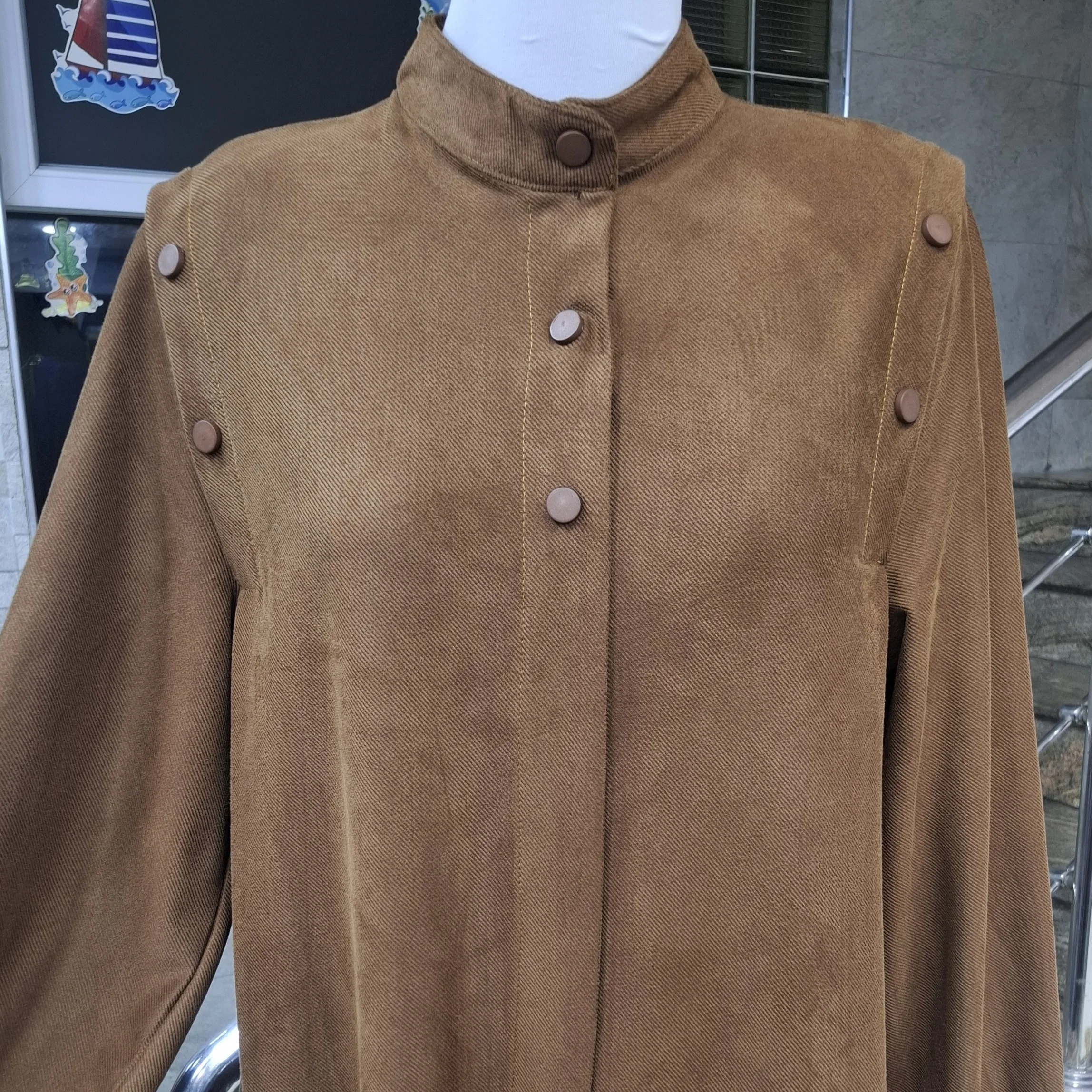 Hijab Hiver à Demi-Boutons – Ultra Doux & Chaud