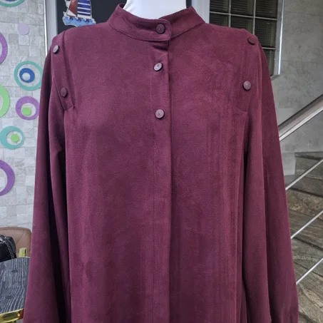 Hijab Hiver à Demi-Boutons – Ultra Doux & Chaud