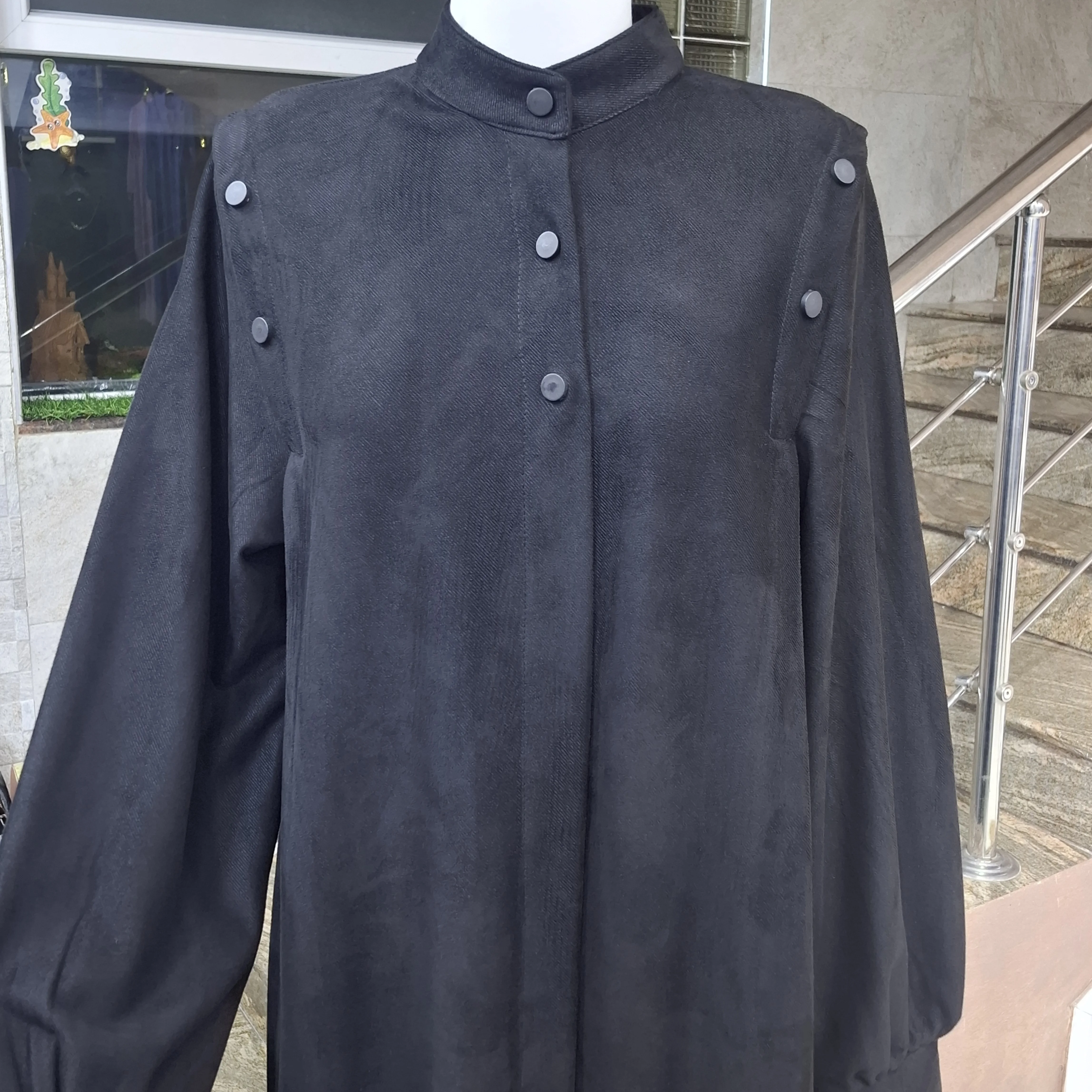 Hijab Hiver à Demi-Boutons – Ultra Doux & Chaud