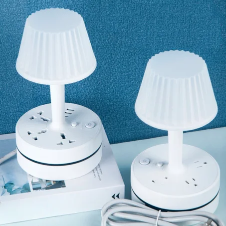 مصباح ذكي مع منافذ كهرباء 2 في 1_tiktok